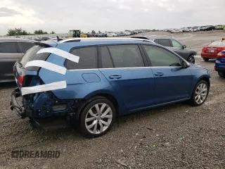 2018 Volkswagen Golf SportWagen SEL with VIN 3VWL17AU8JM768471, listed as a Copart auction lot 62404393 with 46,552 mi miles. Bid and sale history available at carsss.com. Image 3.