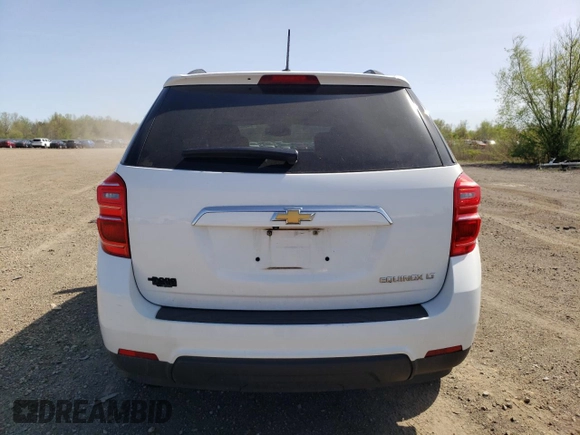 2016 Chevrolet Equinox LT with VIN 2GNALCEK9G1114561, listed as a Copart auction lot 54865205 with 119,807 mi miles and Clean Title. Bid and sale history available at carsss.com. Image 6.