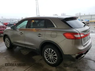 2017 Lincoln MKX Select with VIN 2LMPJ8KR8HBL20506, listed as a Copart auction lot 50027965 with 159,315 mi miles and Salvage Title. Bid and sale history available at carsss.com. Image 2.