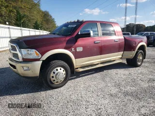 2017 Ram 3500 Longhorn with VIN 3C63RRNLXHG576476, listed as a Copart auction lot 74618644 with 72,653 mi miles and Salvage Title. Bid and sale history available at carsss.com. Image 1.
