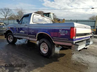 1995 Ford F-150 with VIN 1FTEF14N8SLB80006, listed as a Copart auction lot 83556474 with 0 mi miles and Salvage Title. Bid and sale history available at carsss.com. Image 2.