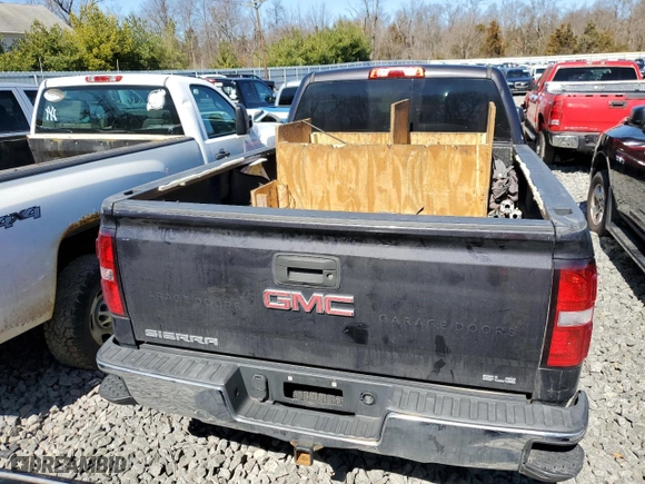 2014 GMC Sierra 1500 SLE with VIN 1GTV2UEC1EZ268679, listed as a Copart auction lot 49040205 with 97,099 mi miles and Salvage Title. Bid and sale history available at carsss.com. Image 6.