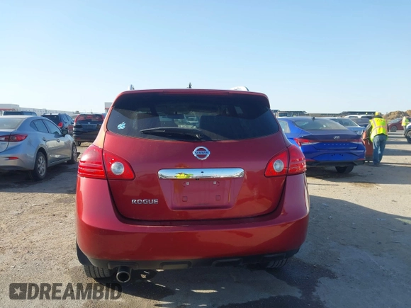 2013 Nissan Rogue S with VIN JN8AS5MT7DW001167, listed as a IAAI auction lot 41846678 with 186,299 mi miles. Bid and sale history available at carsss.com. Image 16.