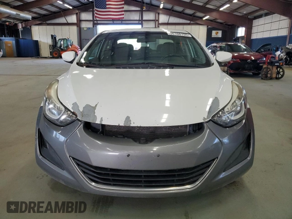 2016 Hyundai Elantra SE with VIN 5NPDH4AE3GH749612, listed as a Copart auction lot 55108195 with 127,105 mi miles and Salvage Title. Bid and sale history available at DreamBid. Image 5.