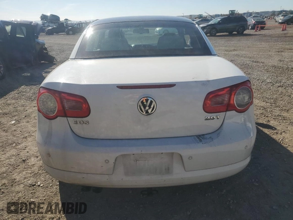 2008 Volkswagen Eos Lux z VIN WVWFA71F18V029623, wystawiony jako Copart lot #81726274 z przebiegiem 163 794 mil mil oraz Szkoda całkowita • Salvage title. Historia ofert i sprzedaży dostępna na DreamBid. Obrazek 6.
