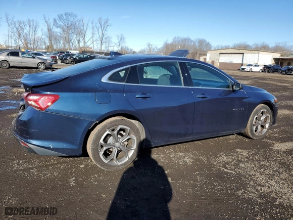 2020 Chevrolet Malibu LT with VIN 1G1ZD5ST4LF102461, listed as a Copart auction lot 42784075 with 74,526 mi miles and Salvage Title. Bid and sale history available at carsss.com. Image 3.