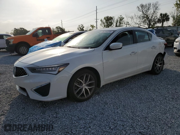 2020 Acura ILX w/Premium Pkg with VIN 19UDE2F79LA000999, listed as a Copart auction lot 50295255 with 0 mi miles and Salvage Title. Bid and sale history available at carsss.com. Image 1.