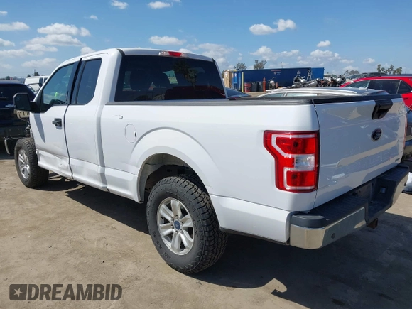2020 Ford F-150 XL with VIN 1FTEX1EP6LKF03828, listed as a IAAI auction lot 41949622 with 64,268 mi miles. Bid and sale history available at carsss.com. Image 3.