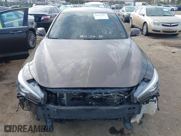 2017 Infiniti Q50 Premium with VIN JN1EV7AP3HM737017, listed as a IAAI auction lot 41473423 with 75,902 mi miles and . Bid and sale history available at DreamBid. Image 12.