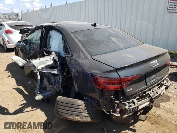 2019 Audi A4 Prestige with VIN WAUFNAF4XKA066495, listed as a Copart auction lot 52129702 with 0 mi miles. Bid and sale history available at carsss.com. Image 3.
