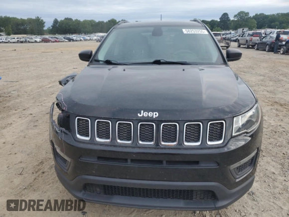 2018 Jeep Compass Sport с VIN 3C4NJCABXJT339373, выставлен на аукционе Copart как лот 58253255 с пробегом 75 222 миль миль и Списание • Salvage title. История ставок и продаж доступна на DreamBid. Изображение 5.