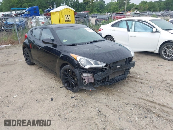 2013 Hyundai Veloster w/Black Int with VIN KMHTC6AD3DU084995, listed as a IAAI auction lot 42513920 with 103,595 mi miles and . Bid and sale history available at DreamBid. Image 1.