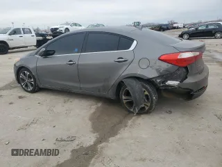 2014 Kia Forte EX with VIN KNAFZ4A81E5078791, listed as a Copart auction lot 46896975 with 148,551 mi miles and Salvage Title. Bid and sale history available at carsss.com. Image 2.