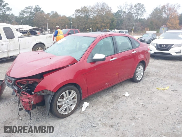 2011 Ford Focus SEL with VIN 1FAHP3HN3BW182086, listed as a IAAI auction lot 41148244 with 162,792 mi miles. Bid and sale history available at carsss.com. Image 2.
