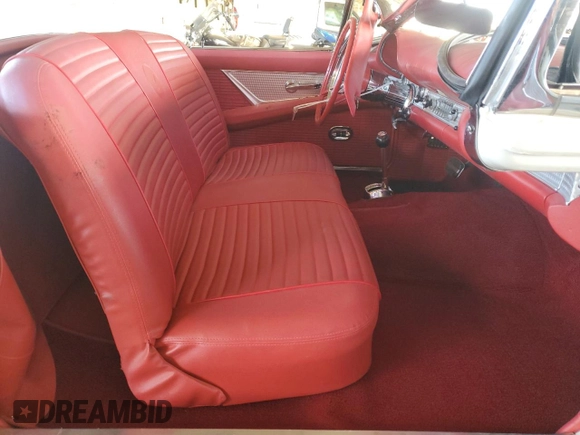 1957 Ford Thunderbird with VIN 0000000D7FH200053, listed as a Copart auction lot 86892944 with 466,723 mi miles and Salvage Title. Bid and sale history available at DreamBid. Image 10.