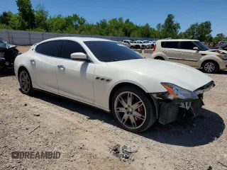 2017 Maserati Quattroporte S Q4 z VIN ZAM56RRA3H1211666, wystawiony jako Copart lot #56855555 z przebiegiem 83 392 mil mil oraz Szkoda całkowita • Salvage title. Historia ofert i sprzedaży dostępna na DreamBid. Obrazek 4.