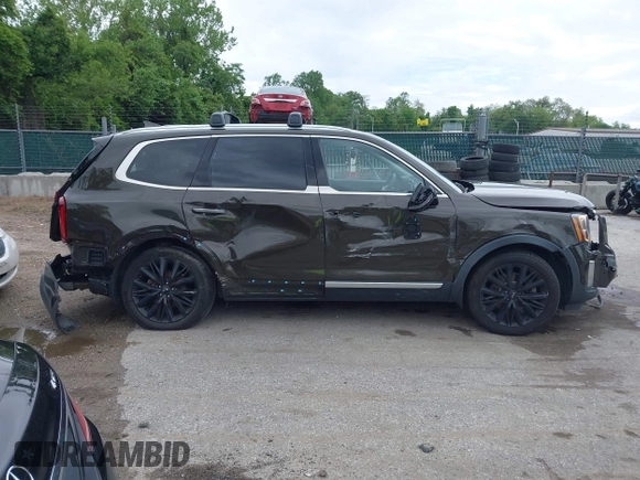 2020 Kia Telluride SX with VIN 5XYP5DHC8LG079664, listed as a IAAI auction lot 42222352 with 98,348 mi miles and . Bid and sale history available at DreamBid. Image 14.