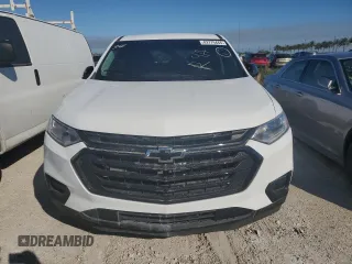 2020 Chevrolet Traverse LS with VIN 1GNERFKW1LJ280002, listed as a Copart auction lot 45548615 with 0 mi miles and Non Repairable. Bid and sale history available at carsss.com. Image 5.