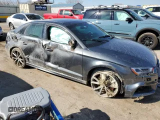2017 Audi S3 Premium Plus with VIN WAUB1GFF6H1027247, listed as a Copart auction lot 41961353 with 0 mi miles. Bid and sale history available at carsss.com. Image 4.