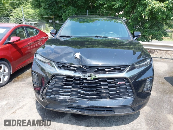 2021 Chevrolet Blazer RS z VIN 3GNKBERSXMS552535, wystawiony jako IAAI lot #42275935 z przebiegiem 106 952 mil mil oraz . Historia ofert i sprzedaży dostępna na DreamBid. Obrazek 12.