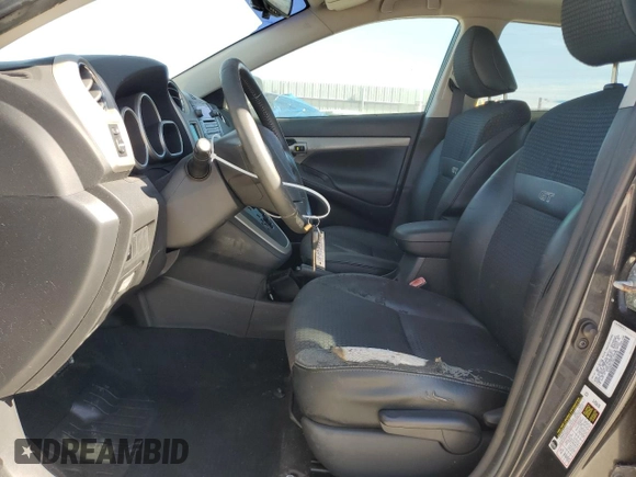 2009 Pontiac Vibe GT with VIN 5Y2SR670X9Z402656, listed as a Copart auction lot 86394554 with 118,124 mi miles and Salvage Title. Bid and sale history available at carsss.com. Image 7.