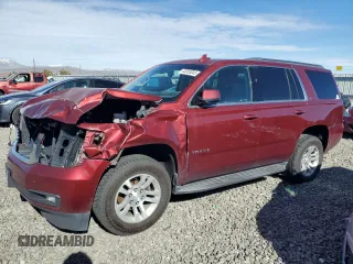 2017 Chevrolet Tahoe LT with VIN 1GNSKBKC2HR298071, listed as a Copart auction lot 45353045 with 153,658 mi miles and Salvage Title. Bid and sale history available at DreamBid. Image 1.