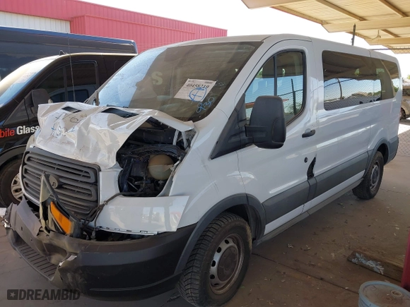 2016 Ford Transit Wagon XL with VIN 1FMZK1YM4GKA56094, listed as a IAAI auction lot 40458219 with 1 mi miles. Bid and sale history available at carsss.com. Image 19.