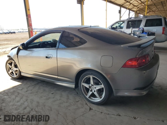 2006 Acura RSX Type S with VIN JH4DC53076S013454, listed as a Copart auction lot 56227565 with Not provided miles and Salvage title. Bid and sale history available at DreamBid. Image 2.