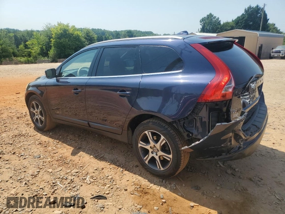 2013 Volvo XC60 T6 with VIN YV4902DZ0D2456583, listed as a Copart auction lot 62763635 with 96,091 mi miles and Salvage title. Bid and sale history available at DreamBid. Image 2.