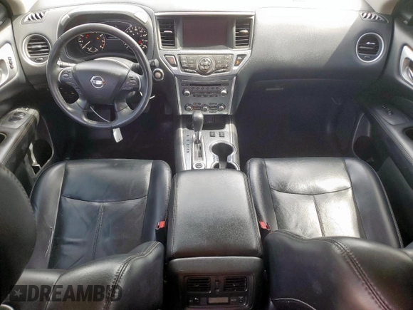 2018 Nissan Pathfinder SV with VIN 5N1DR2MM9JC605775, listed as a Copart auction lot 57074025 with 157,760 mi miles and Salvage title. Bid and sale history available at DreamBid. Image 8.