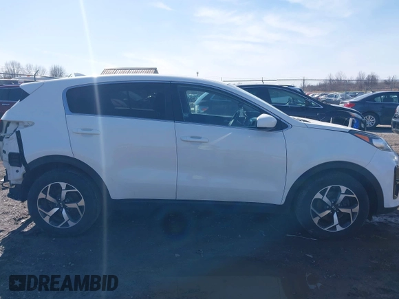 2020 Kia Sportage LX with VIN KNDPM3AC7L7643440, listed as a IAAI auction lot 41960904 with 102,165 mi miles. Bid and sale history available at carsss.com. Image 14.
