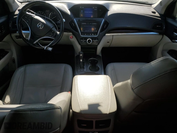 2015 Acura MDX with VIN 5FRYD3H24FB014281, listed as a Copart auction lot 88963145 with 219,167 mi miles and Salvage title. Bid and sale history available at DreamBid. Image 8.