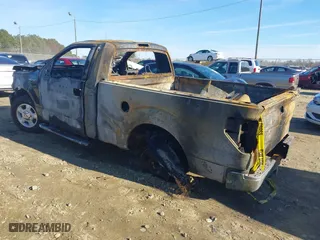 2014 Ford F-150 XL with VIN 1FTMF1CM0EKF68328, listed as a IAAI auction lot 41284742 with 1 mi miles. Bid and sale history available at carsss.com. Image 3.