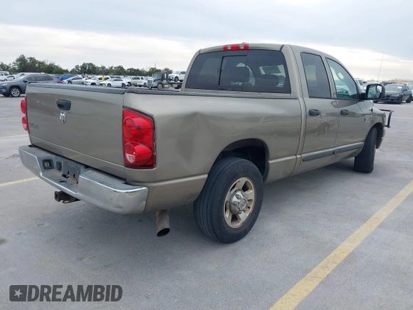 2007 Dodge 2500 SLT with VIN 3D7KR28A17G803113, listed as a IAAI auction lot 41693415 with 219,947 mi miles and . Bid and sale history available at carsss.com. Image 4.