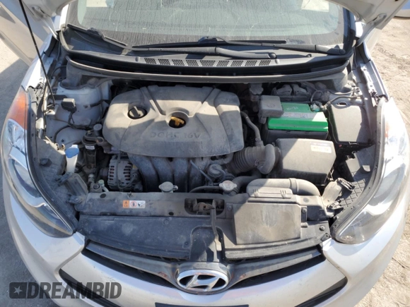 2013 Hyundai Elantra Coupe GS with VIN KMHDH6AE2DU012944, listed as a Copart auction lot 75249794 with 72,810 mi miles and Salvage Title. Bid and sale history available at carsss.com. Image 12.