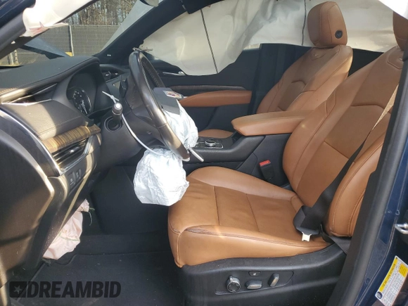 2019 Cadillac XT4 AWD Premium Luxury with VIN 1GYFZDR47KF217259, listed as a Copart auction lot 59275955 with 38,504 mi miles and Clean title. Bid and sale history available at DreamBid. Image 7.