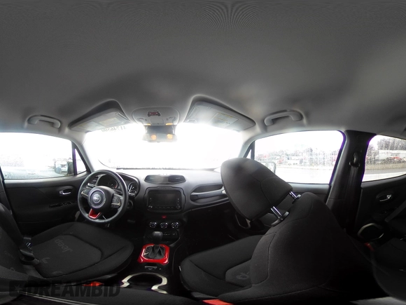 2017 Jeep Renegade Latitude with VIN ZACCJABB2HPG16741, listed as a IAAI auction lot 41746500 with 36,619 mi miles. Bid and sale history available at carsss.com. Image 18.