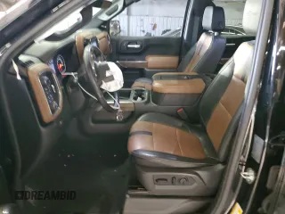 2019 Chevrolet Silverado 1500 High Country with VIN 1GCUYHED8KZ140297, listed as a Copart auction lot 42610235 with 63,503 mi miles and Salvage Title. Bid and sale history available at carsss.com. Image 7.