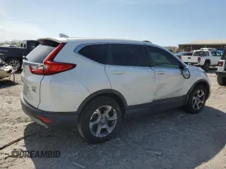 2018 Honda CR-V EX-L with VIN 5J6RW2H85JL006348, listed as a Copart auction lot 51423795 with 76,694 mi miles and Salvage Title. Bid and sale history available at carsss.com. Image 3.