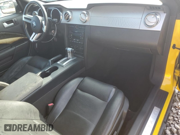 2006 Ford Mustang Standard with VIN 1ZVFT80N365154531, listed as a Copart auction lot 51825505 with 164,126 mi miles and Salvage Title. Bid and sale history available at carsss.com. Image 8.