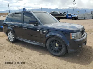 2010 Land Rover Range Rover Sport HSE LUX with VIN SALSK2D41AA229707, listed as a Copart auction lot 54154085 with 127,093 mi miles and Clean Title. Bid and sale history available at carsss.com. Image 4.