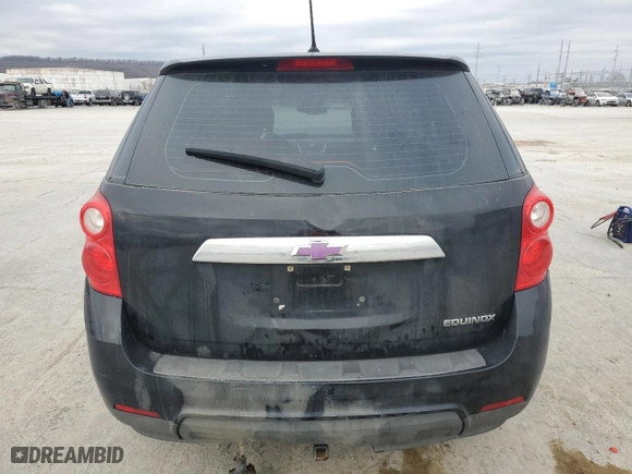 2014 Chevrolet Equinox LS with VIN 2GNALAEK7E1169673, listed as a Copart auction lot 47604855 with 0 mi miles and Salvage Title. Bid and sale history available at carsss.com. Image 6.