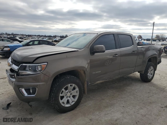 2017 Chevrolet Colorado 4WD LT with VIN 1GCGTCEN7H1218566, listed as a Copart auction lot 82902004 with 37,747 mi miles and Salvage Title. Bid and sale history available at carsss.com. Image 1.