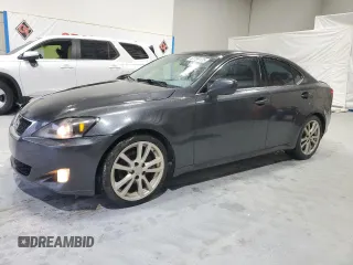 2008 Lexus IS 250 with VIN JTHBK262782073453, listed as a Copart auction lot 52799135 with 137,030 mi miles and Salvage Title. Bid and sale history available at carsss.com. Image 1.