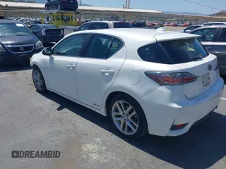 2014 Lexus CT 200h z VIN JTHKD5BH6E2191494, wystawiony jako IAAI lot #41987107 z przebiegiem 160 356 mil mil oraz . Historia ofert i sprzedaży dostępna na DreamBid. Obrazek 3.