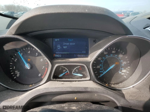 2014 Ford Escape SE with VIN 1FMCU0GXXEUB27693, listed as a Copart auction lot 46905515 with 47,609 mi miles and Clean Title. Bid and sale history available at carsss.com. Image 9.
