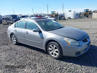 2007 Nissan Maxima 3.5 SL with VIN 1N4BA41EX7C856041, listed as a IAAI auction lot 41870443 with 208,737 mi miles. Bid and sale history available at carsss.com. Image 1.