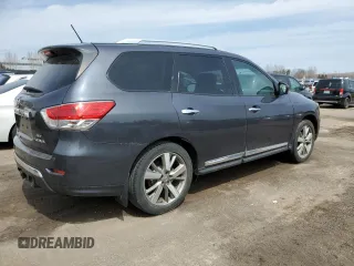 2014 Nissan Pathfinder S with VIN 5N1AR2MM3EC732837, listed as a Copart auction lot 52166595 with 167,462 mi miles and Clean title. Bid and sale history available at DreamBid. Image 3.