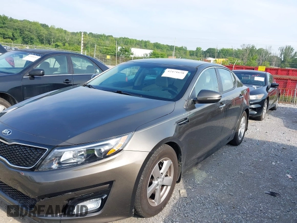 2015 Kia Optima LX with VIN 5XXGM4A77FG403664, listed as a IAAI auction lot 42471658 with 76,352 mi miles and . Bid and sale history available at DreamBid. Image 2.