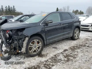 2017 Ford Edge Titanium with VIN 2FMPK4K95HBB65205, listed as a Copart auction lot 42029765 with 0 mi miles and Non Repairable. Bid and sale history available at carsss.com. Image 1.